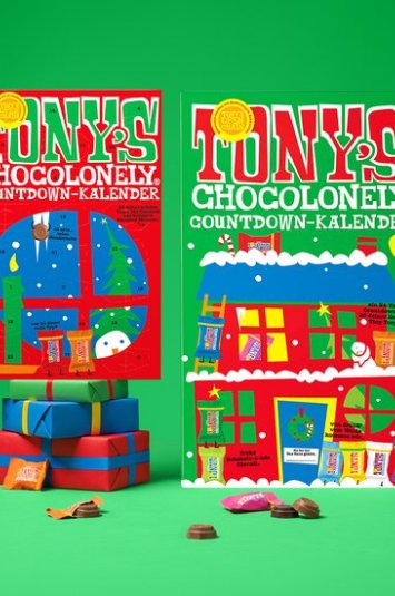 Tony's Chocolonely Tiny's Adventskalender Chocolade 2024